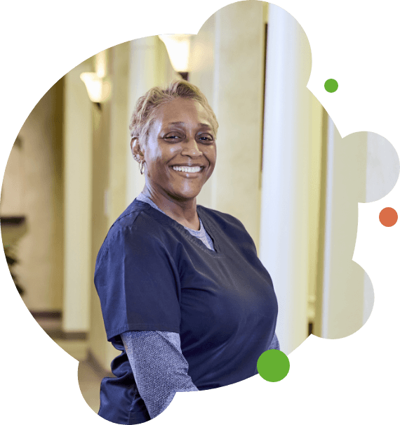 Dental assistant Trudy