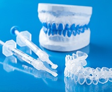 whitening kit representing the cost of teeth whitening in Plano
